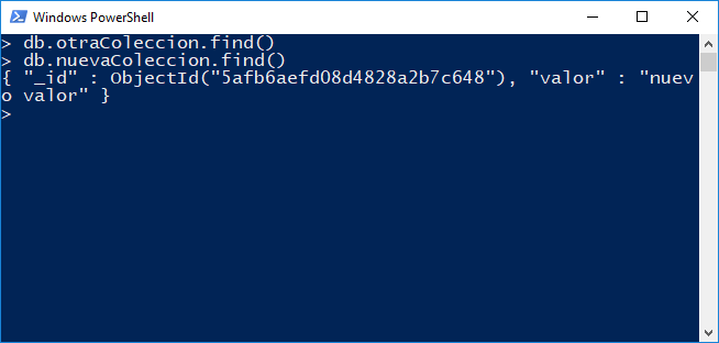 Instalador-MongoDB-17-find-colection